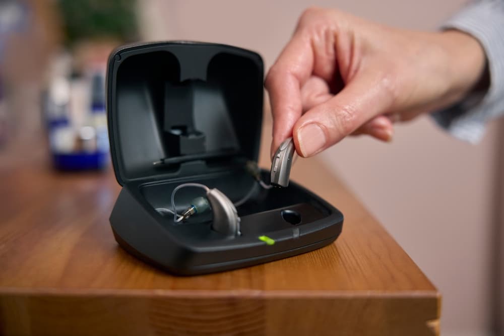 charging hearing aids